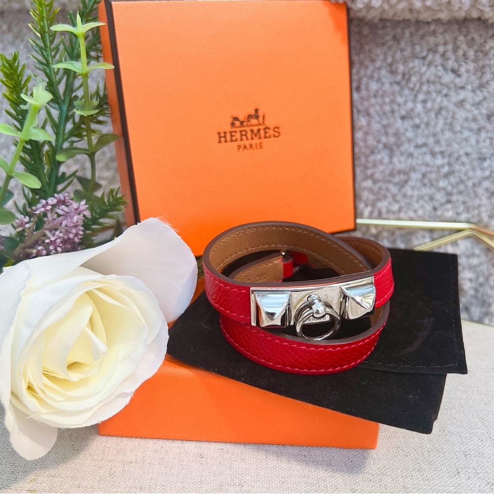 Hermes Rivale Double Tour Bracelet